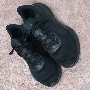 Nike Downshifter Men's Size 8 Black Mesh Athletic Running Shoes CI9982